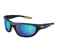 Maui Jim MJ0349S 003 Man Sunglasses Bio-injected Blue Blue Squared