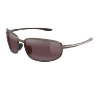 Maui Jim MJ0370S 004 Unisex Sunglasses Bio-injected Brown Pink Squared