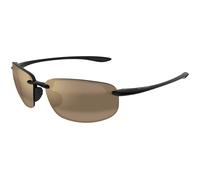 Maui Jim MJ0407S 002 Unisex Sunglasses Injected Black Bronze Squared