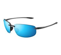 Maui Jim MJ0407S 004 Unisex Sunglasses Injected Grey Blue Squared