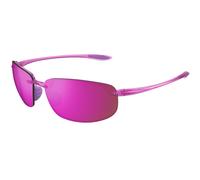 Maui Jim MJ0407S 006 Unisex Sunglasses Injected Pink Violet Squared
