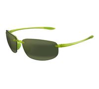 Maui Jim - Hookipa Shiny Transparent Light Green Maui Ht MauiPure - Sunglasses