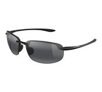 Maui Jim MJ0407S 079 Unisex Sunglasses Bio-injected Black Grey Squared