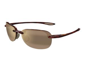 Maui Jim MJ0408S 002 Unisex Sunglasses Injected Havana Bronze Squared