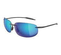 Maui Jim - Breakwall Shiny Black Blue Hawaii MauiPure - Sunglasses