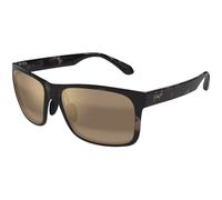 Maui Jim MJ0432S 002 Unisex Sunglasses Injected Havana Bronze Squared