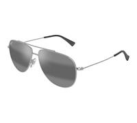 Maui Jim MJ0589S 001 Unisex Sunglasses Metal Silver Grey Pilot