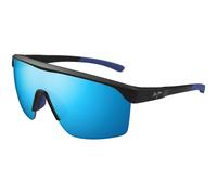 Maui Jim MJ0595S 003 Unisex Sunglasses Bio-injected Black Blue Geometric