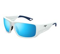 Maui Jim MJ0664SA 002 Man Sunglasses Injected White Blue Squared
