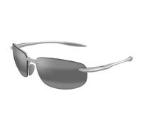 Maui Jim - Hookipa Ultra Metal Matte Silver Neutral Grey MauiUltra - Sunglasses