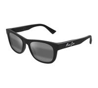 Maui Jim MJ0687S 001 Unisex Sunglasses Bio-injected Black Grey Squared