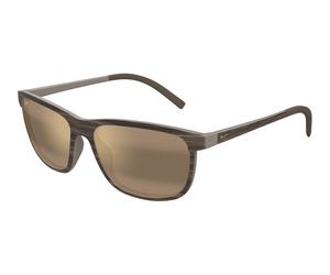 Maui Jim MJ0811S 003 Unisex Sunglasses Injected Havana Bronze Squared