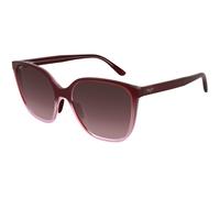 Maui Jim MJ0871S 003 Woman Sunglasses Injected Red Pink Butterfly