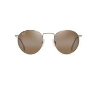 Maui Jim , Pukaua H667-16A Shiny Light Gold W/Yellow Sunglasses ,Yellow unisex, Sizes: 50 MM