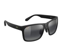 Maui Jim - Red Sands Xl Matte Black Neutral Grey MauiPure - Sunglasses