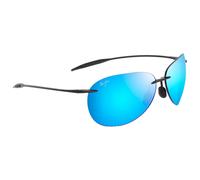 Maui Jim - Sugar Beach Shiny Black Blue Hawaii MauiPure - Sunglasses