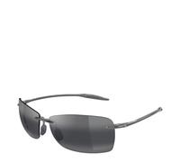 Maui Jim - Lighthouse Shiny Transparent Light Grey Neutral Grey MauiPure - Sunglasses