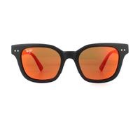 Maui Jim Sunglasses Shore Break RM822-2M Matte Black Hawaii Lava Polarized