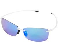 Maui Jim Unisex Akau Sunglasses, Blue 'Akau Crystal Matte, 62