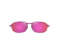 Maui Jim MJ0407S 006 Unisex Sunglasses Injected Pink Violet Squared