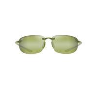 Maui Jim - Hookipa Shiny Transparent Light Green Maui Ht MauiPure - Sunglasses