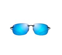 Maui Jim - Ho'okipa Xlarge Gris Translucide Blue Hawaii MauiPure - Sunglasses