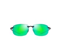 Maui Jim - Ho'okipa Xlarge Gris Mat Translucide MauiGeen MauiPure - Sunglasses