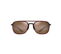 Maui Jim Unisex Keokea Sunglasses, Hcl Keokea Tortoise, M