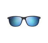 Maui Jim Unisex Lele Kawa Sunglasses, Blue Lele Kawa Dark Navy, M