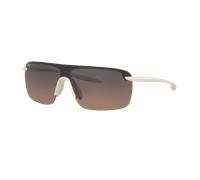 Maui Jim Unisex Sunglass Palulu - Frame color: Silver Matte, Lens color: Bronze Gradient