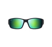 Maui Jim Man Sunglass Local Kine - Frame color: Black Green, Lens color: MAUI GreenU+00AD Mirror Polarized