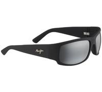 Maui Jim Unisex World Cup Sunglasses, grey world cup blk mat, L