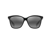 Maui Jim Unisex's Liquid Sunshine Sunglasses, Gloss Black/Neutral Grey Polarized, One Size