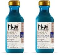 Maui Moisture Conditioner for Dry Hair, Coconut Milk & Aloe Vera, 385 ml (Pack of 2)