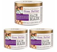 Maui Moisture Revive and Hydrate+ Shea Butter Hair Mask 400g, 3 PACK OF 400ML