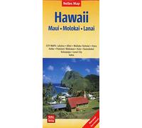 Mauï / Molokaï / Lanaï nel.map Hawaii