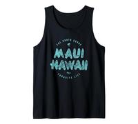 Maui North Shore Paradise Life Hawaii Vintage Style Tank Top