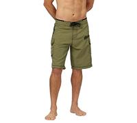 Maui Rippers Men’s Board Shorts - Octo Tako | Triple Stitch Quick Dry Men’s Swim Trunks, Olive, 33
