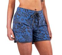 Maui Rippers Women’s 9" 4-Way Stretch Swim Shorts Boardshorts, Dusk Floral, 16