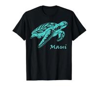 Maui Sea Turtle Snorkeling Diving Ocean Souvenir Hawaii Gift Value Graphic T-Shirt, Men, Black, XL