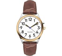 MAUJOY British English Talking Watch for Women,Big and Loud Sound, Speaks The Time, Date and Alarm Time for Elderly, Visually Impaired or Blind