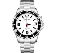 MAUJOY Quality Clear and Loud Voice Unisex English Talking Watch Speaks The Time, Date or Alarm time for Elderly, Impaired Sight or The Blind