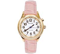 MAUJOY Women Talking Watch with Clear and Loud Voice, Speaks The Time, Date and Alarm Time, for Elderly, Visually Impaired or Blind