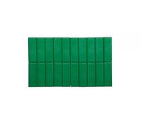 MAUL 1 kg Maulpro High Quality Rectangular Magnet for Whiteboards - Green (Pack of 20)
