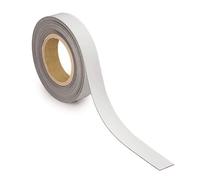 MAUL 10 m x 30 x 1 mm Marking Magnetic Labelling Tape - White