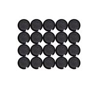 MAUL 15 mm 0.17 kg Maulpro High Quality Round Magnet for Whiteboards - Black (Pack of 20)