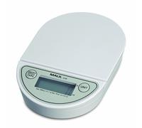 Maul 1622002 Letter Scales Oval Battery, Capacity 2000 g White