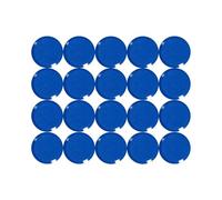 MAUL 20 mm 0.3 kg Maulpro High Quality Round Magnet for Whiteboards - Blue (Pack of 20)
