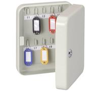 Maul 20900 Key Cabinet 40 Hooks Grey Lock Secure Wall-Mount Cylind...