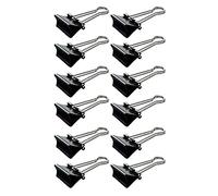 MAUL 21313-90 Foldback Clip Black Width 13 mm Clamp Width 4 mm